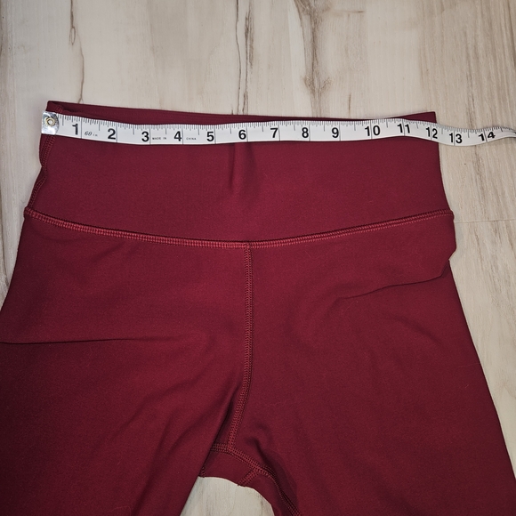 Savvi Indi Leggings Red Women's Medium (Tag Worn) High Waist Athletic Yoga - Picture 5 of 10